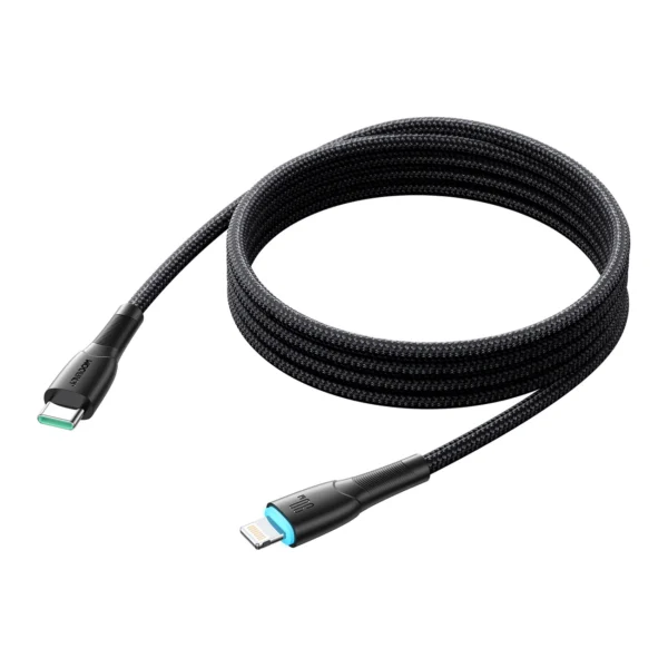 Joyroom Starry Series SA32-CL3 30W USB-C / Lightning cable 1m - blackeng