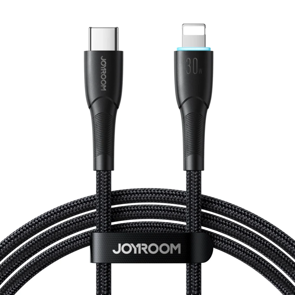 Joyroom Starry Series SA32-CL3 30W USB-C / Lightning cable 1m - blackeng