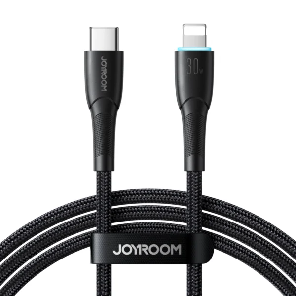 Joyroom Starry Series SA32-CL3 30W USB-C / Lightning cable 1m - blackeng