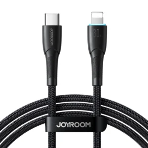 Joyroom Starry Series SA32-CL3 30W USB-C / Lightning cable 1m - blackeng