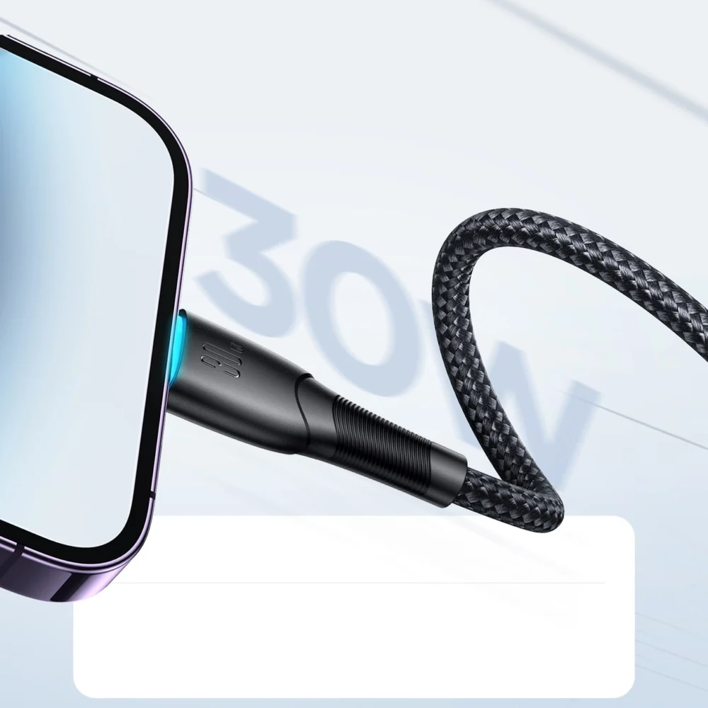 Joyroom Starry Series SA32-CL3 30W USB-C / Lightning cable 1m - blackeng