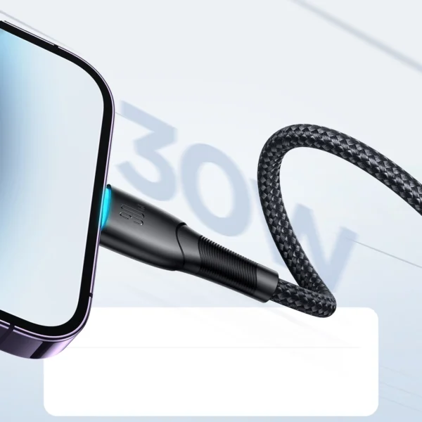 Joyroom Starry Series SA32-CL3 30W USB-C / Lightning cable 1m - blackeng
