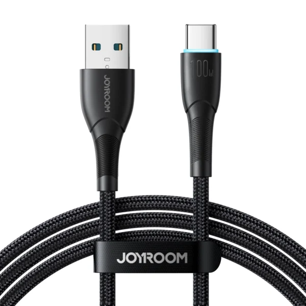 Joyroom Starry series SA32-AC6 100W USB-A / USB-C cable 1m - blackeng
