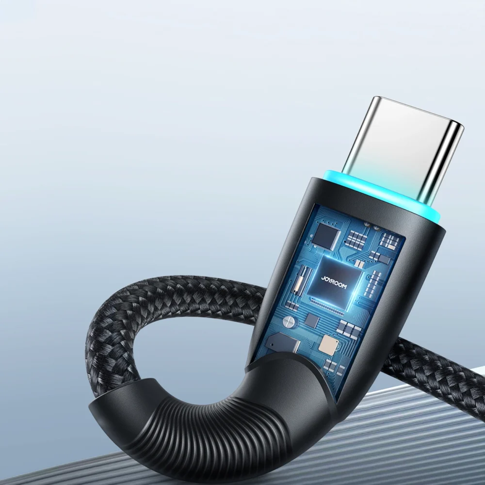 Joyroom Starry series SA32-AC6 100W USB-A / USB-C cable 1m - blackeng