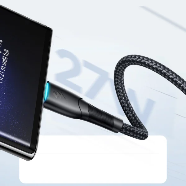 Joyroom Starry Series SA32-AC3 3A USB-A / USB-C cable 1m - blackeng