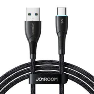 Joyroom Starry Series SA32-AC3 3A USB-A / USB-C cable 1m - blackeng