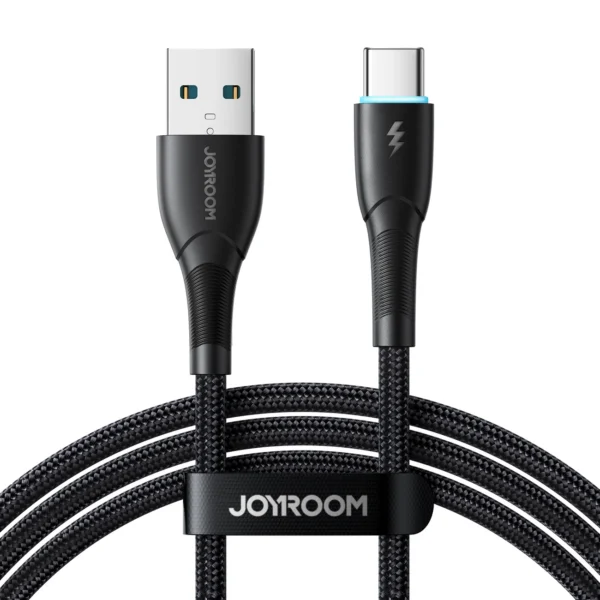Joyroom Starry Series SA32-AC3 3A USB-A / USB-C cable 1m - blackeng