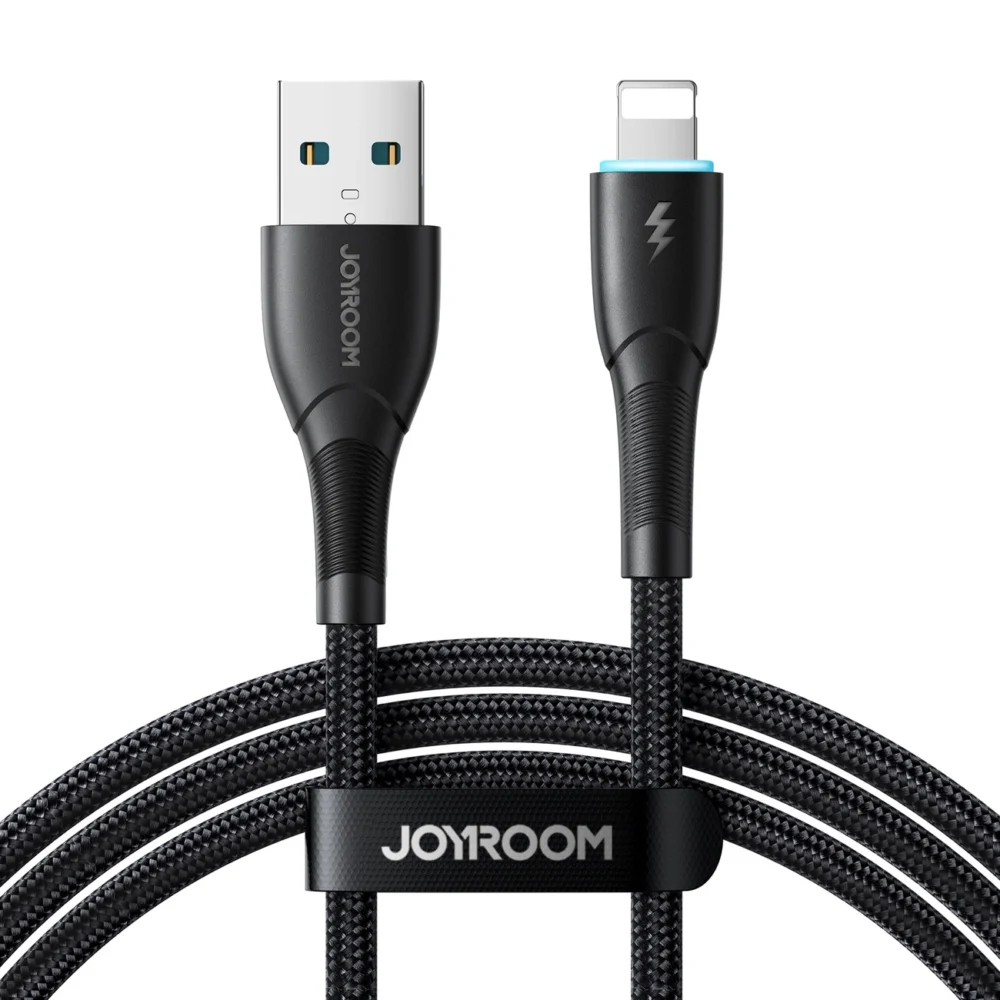 Joyroom Starry Series SA32-AL3 3A USB-A / Lightning cable 1m - blackeng