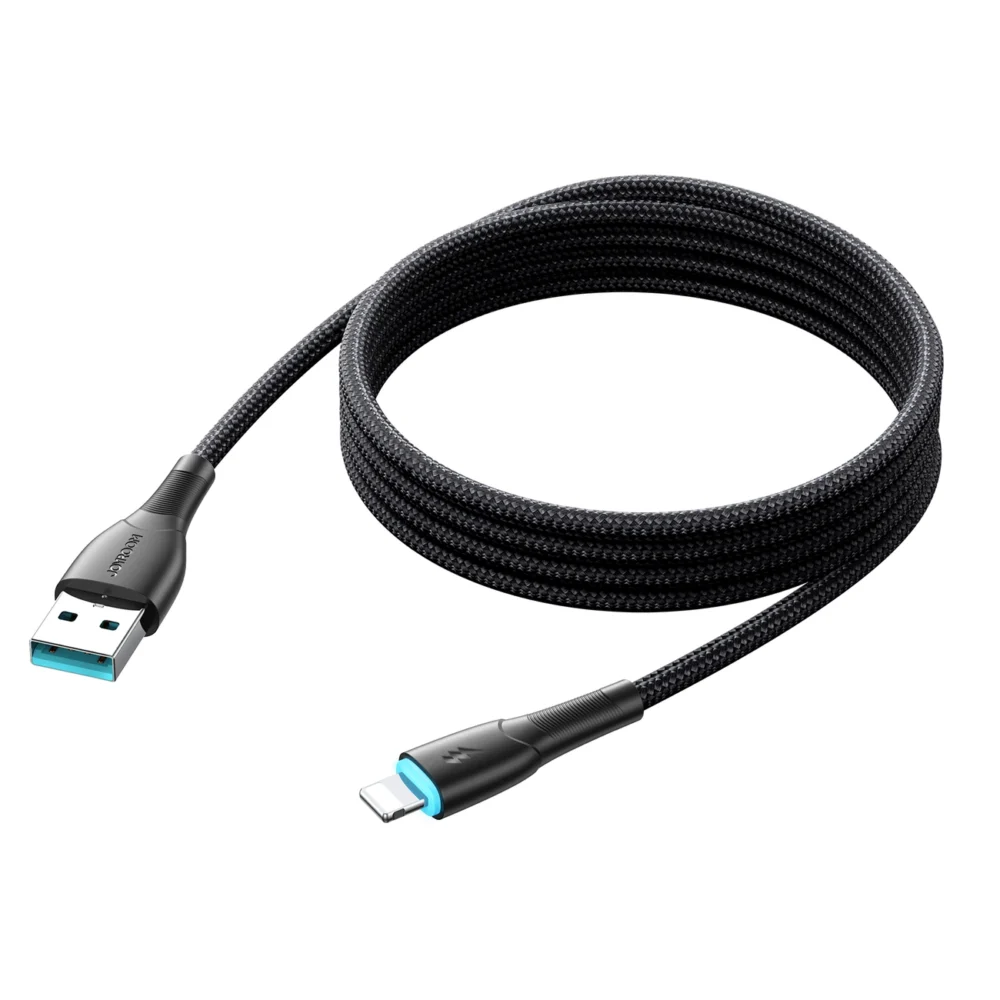 Joyroom Starry Series SA32-AL3 3A USB-A / Lightning cable 1m - blackeng