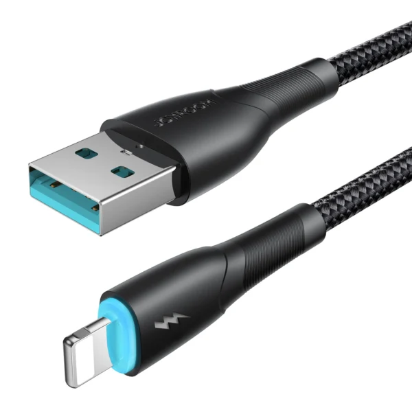Joyroom Starry Series SA32-AL3 3A USB-A / Lightning cable 1m - blackeng