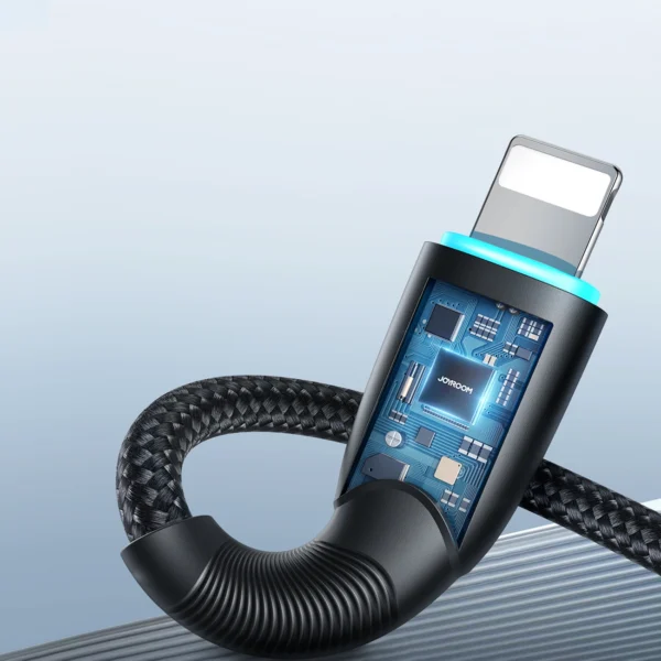 Joyroom Starry Series SA32-AL3 3A USB-A / Lightning cable 1m - blackeng