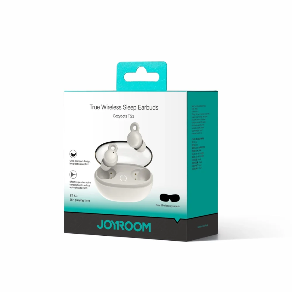 Joyroom JR-TS3 wireless in-ear headphones for sleeping - whiteeng