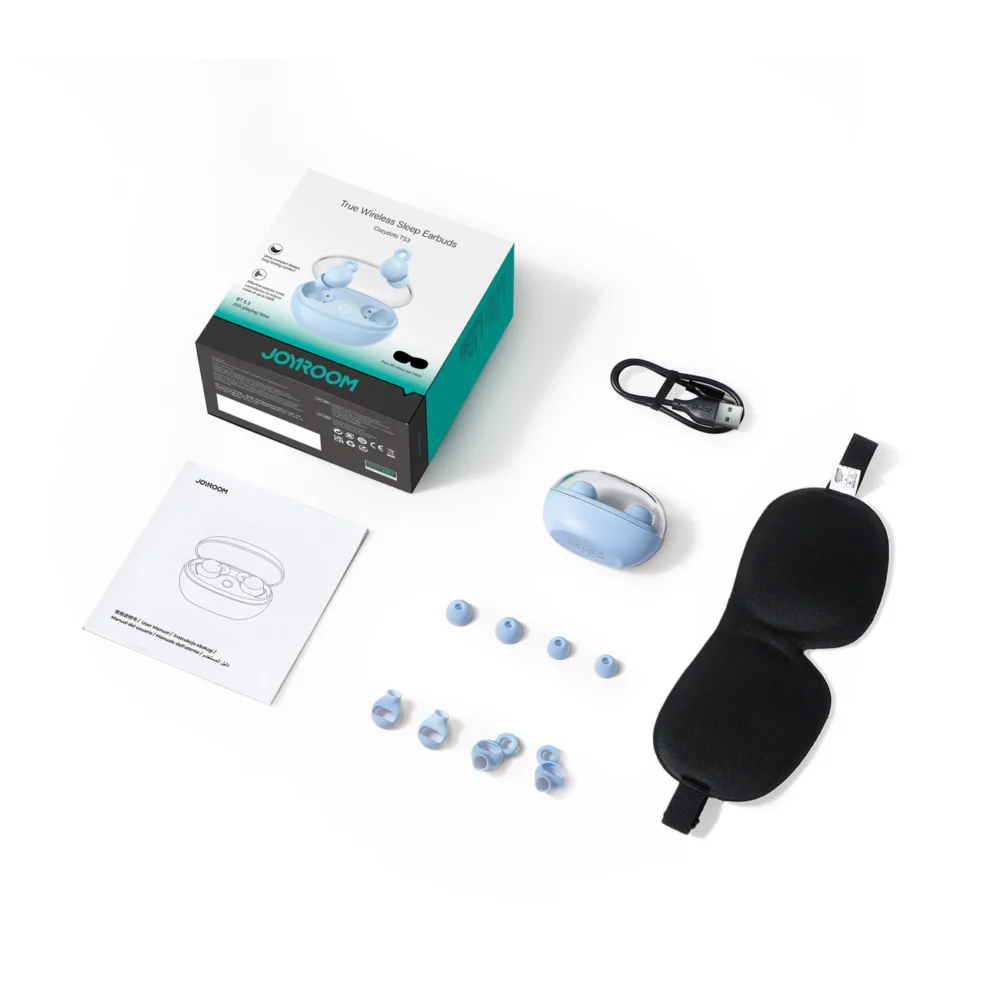 Joyroom JR-TS3 wireless in-ear headphones for sleeping - blueeng