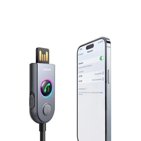 Joyroom JR-CB6 wireless car receiver - grayeng