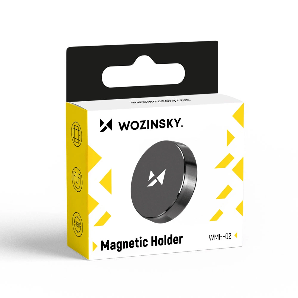 [RETURNED ITEM] Wozinsky Self-adhesive Magnetic Car Dashboard Mount Black (WMH-02)eng