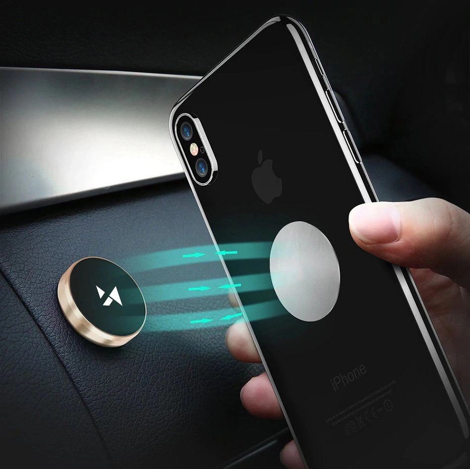 [RETURNED ITEM] Wozinsky Self-adhesive Magnetic Car Dashboard Mount Black (WMH-02)eng