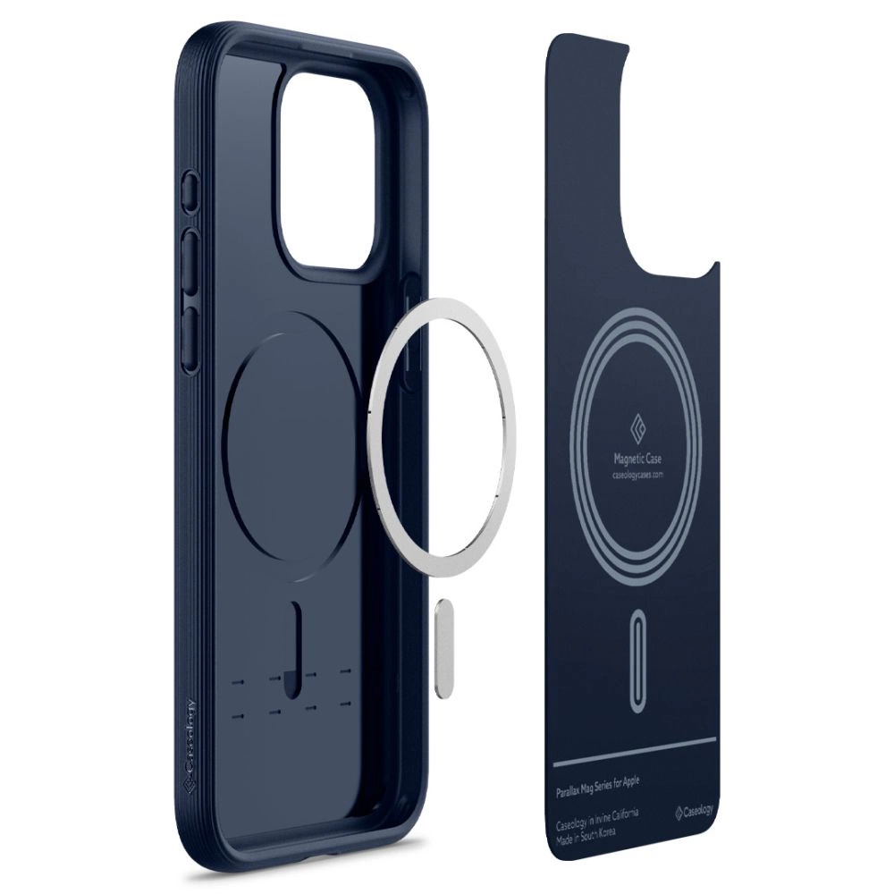 Caseology Parallax Mag Case with MagSafe for iPhone 15 Pro Max - Navyeng