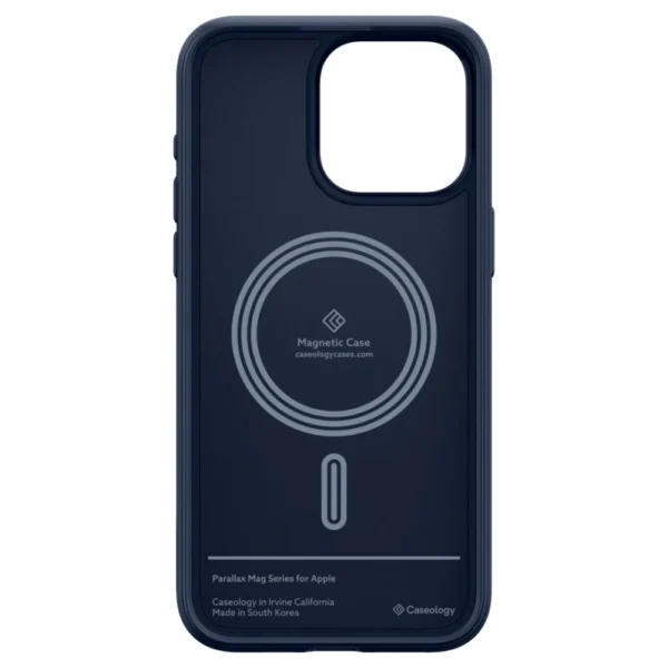 Caseology Parallax Mag Case with MagSafe for iPhone 15 Pro Max - Navyeng