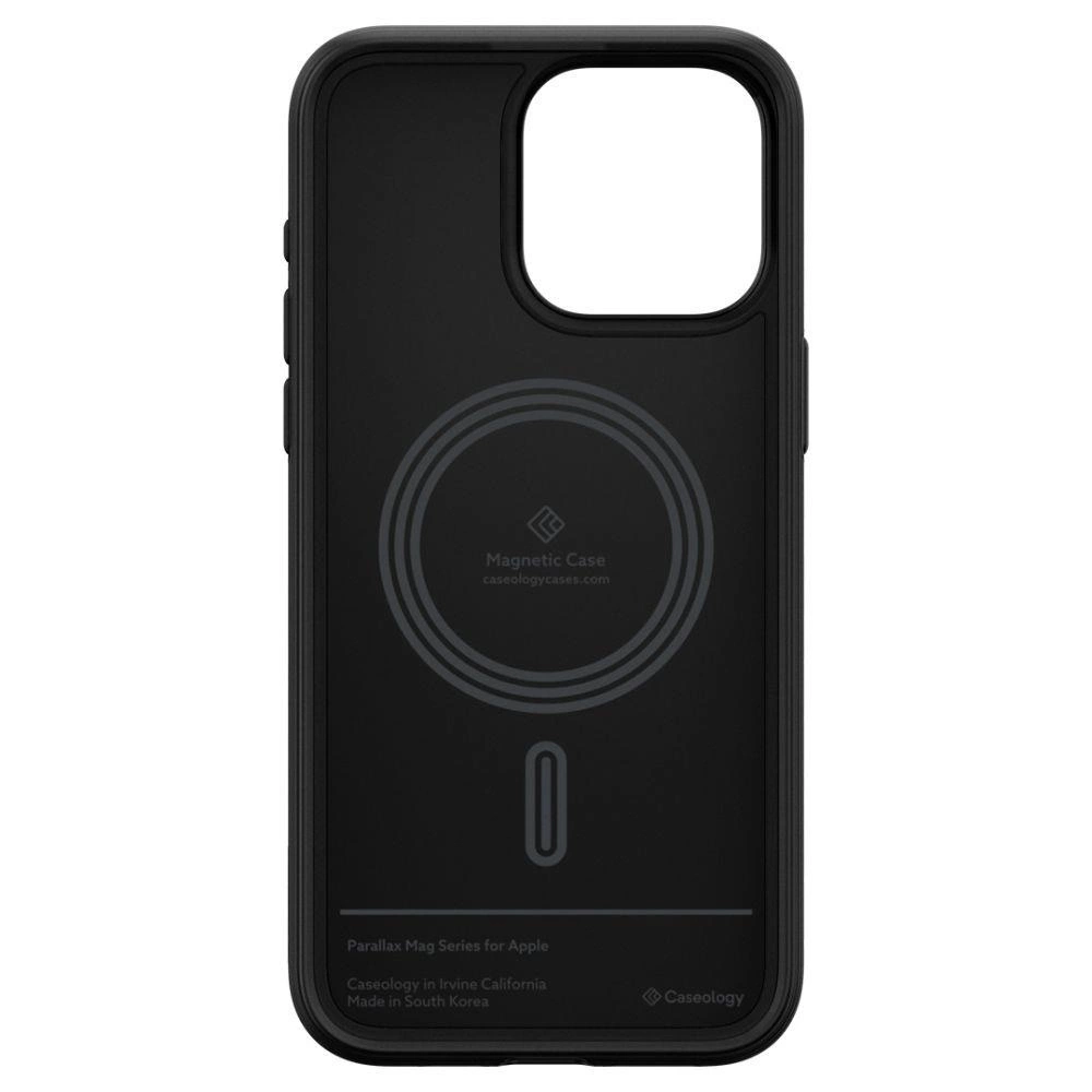 Caseology Parallax Mag Case with MagSafe for iPhone 15 Pro - Matte Blackeng