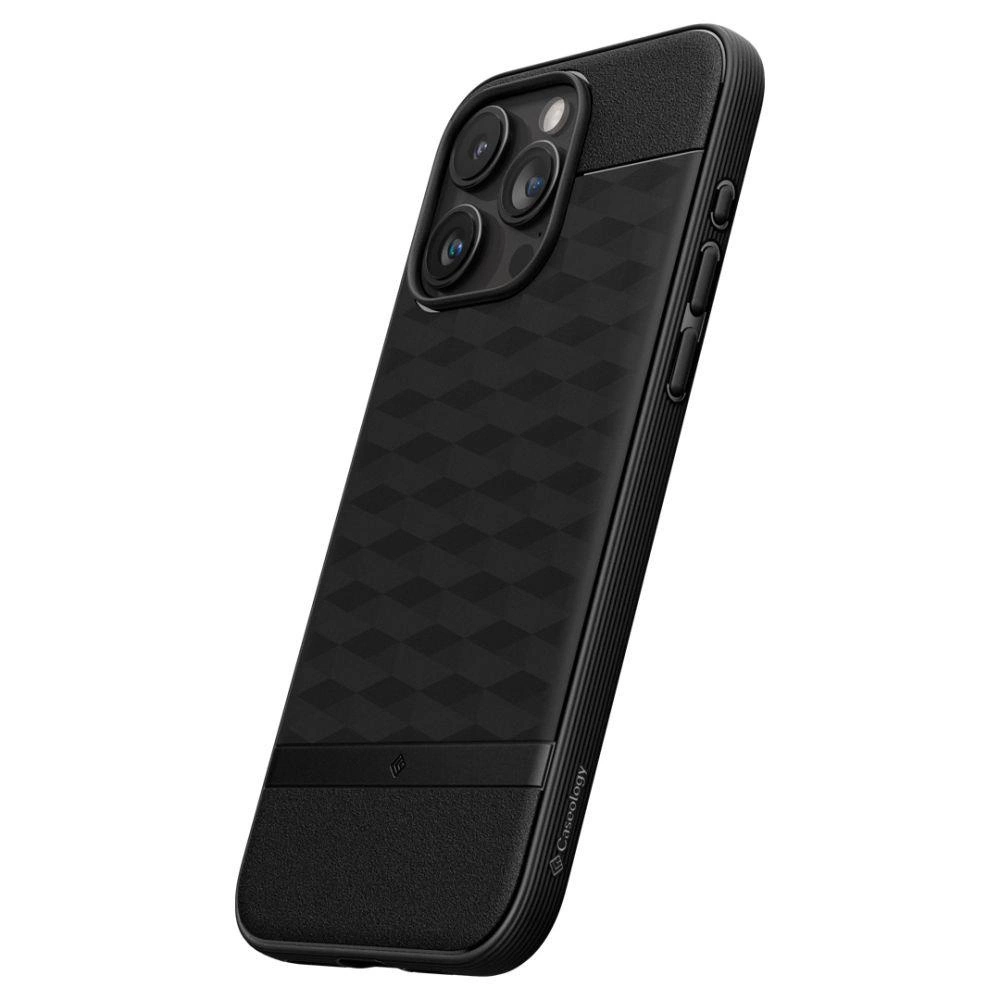 Caseology Parallax Mag Case with MagSafe for iPhone 15 Pro - Matte Blackeng