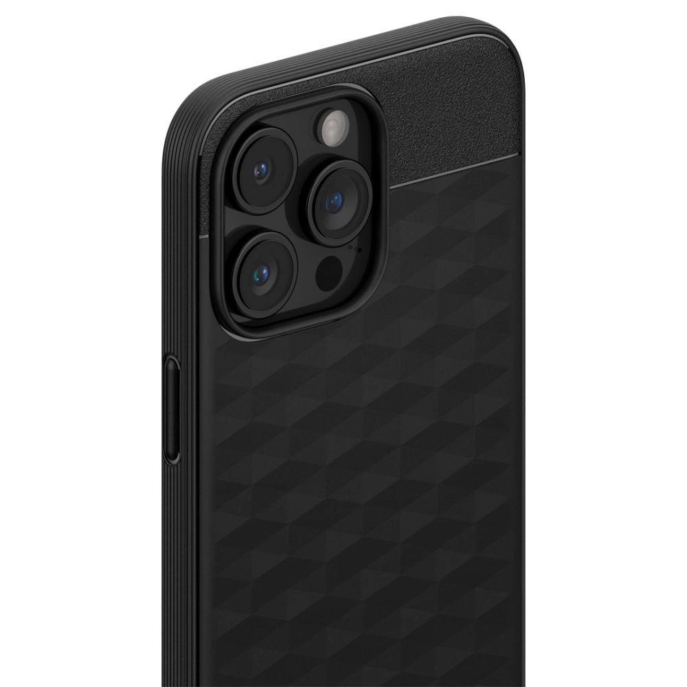 Caseology Parallax Mag Case with MagSafe for iPhone 15 Pro - Matte Blackeng