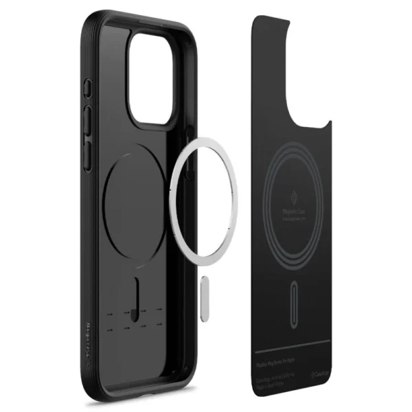 Caseology Parallax Mag Case with MagSafe for iPhone 15 Pro - Matte Blackeng