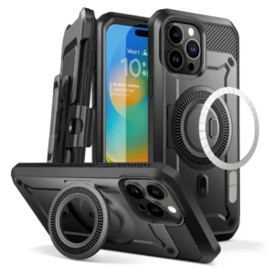 Supcase UB Pro Mag Case with MagSafe for iPhone 15 Pro - Blackeng