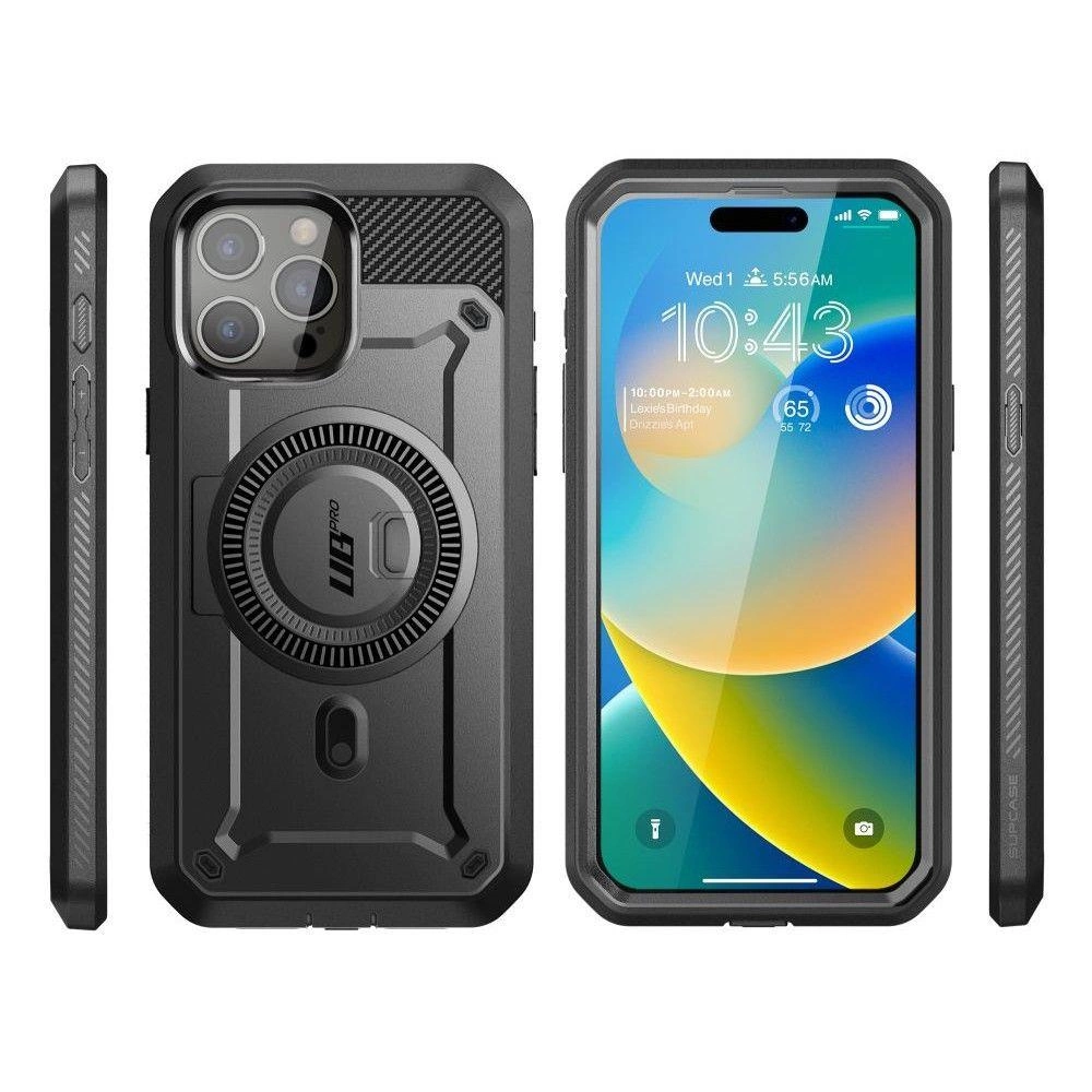 Supcase UB Pro Mag Case with MagSafe for iPhone 15 Pro - Blackeng