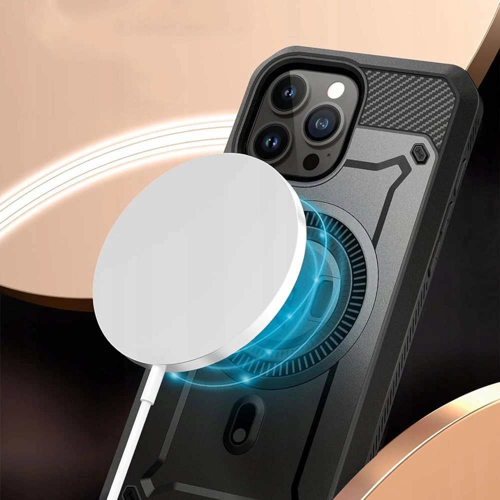 Supcase UB Pro Mag Case with MagSafe for iPhone 15 Pro - Blackeng