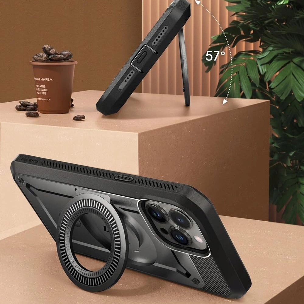 Supcase UB Pro Mag Case with MagSafe for iPhone 15 Pro - Blackeng