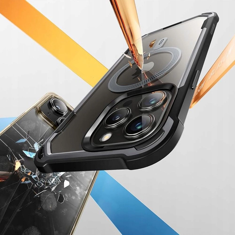 Supcase IBLSN Ares Mag Case with MagSafe for iPhone 15 Pro Max - Blackeng
