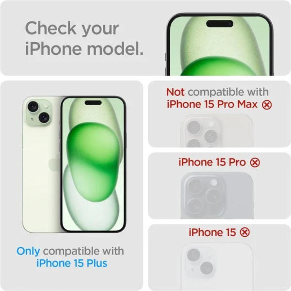 Spigen Glas.tR EZ Fit Privacy Tempered Glass for iPhone 15 Pluseng