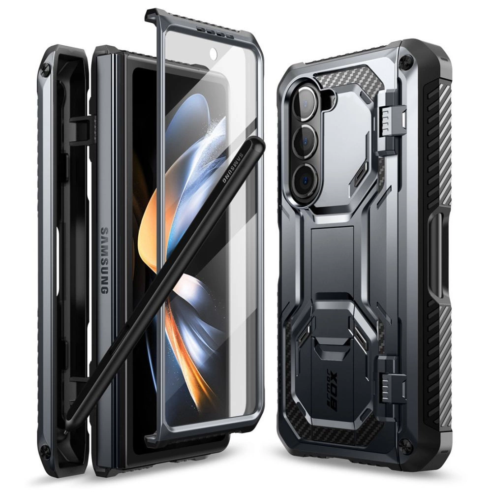 Supcase IBLSN ArmorBox Pen Case for Samsung Galaxy Z Fold 5 - Blackeng