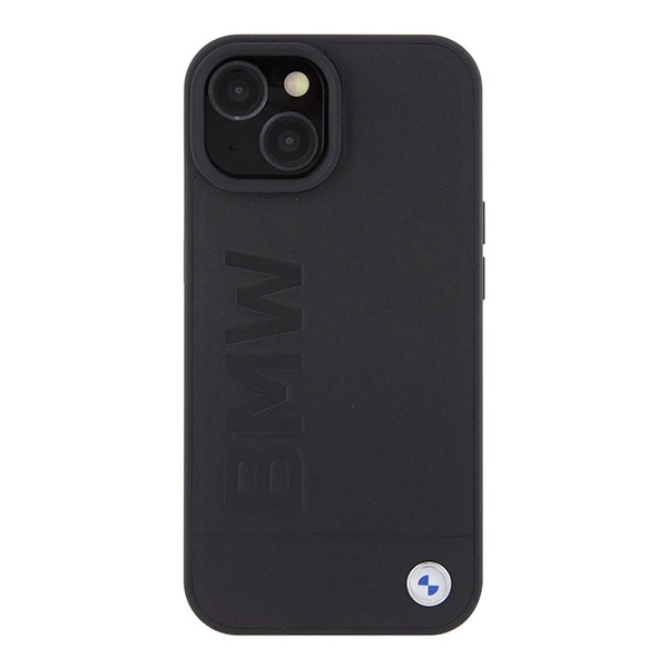 BMW BMHMP15SSLLBK iPhone 15 6.1" black/black Magsafe hardcase Signature Logo Imprinteng