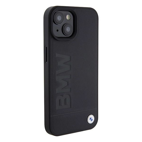 BMW BMHMP15SSLLBK iPhone 15 6.1" black/black Magsafe hardcase Signature Logo Imprinteng