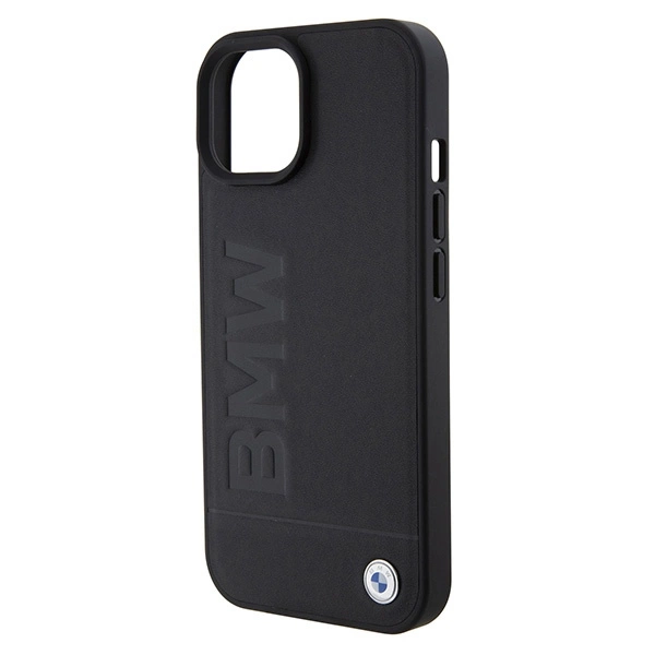 BMW BMHMP15SSLLBK iPhone 15 6.1" black/black Magsafe hardcase Signature Logo Imprinteng