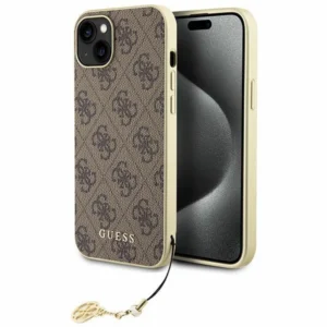 Guess GUHCP15MGF4GBR iPhone 15 Plus 6.7" brown/brown hardcase 4G Charms Collectioneng