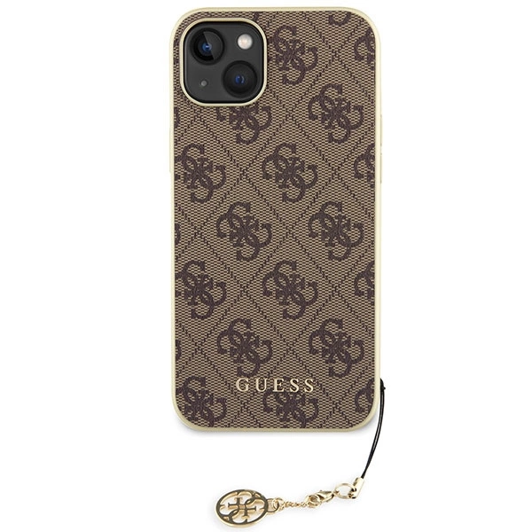 Guess GUHCP15MGF4GBR iPhone 15 Plus 6.7" brown/brown hardcase 4G Charms Collectioneng
