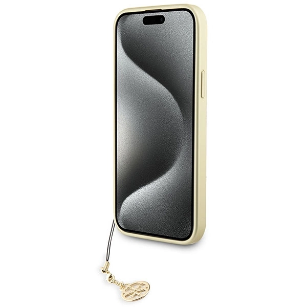 Guess GUHCP15MGF4GBR iPhone 15 Plus 6.7" brown/brown hardcase 4G Charms Collectioneng