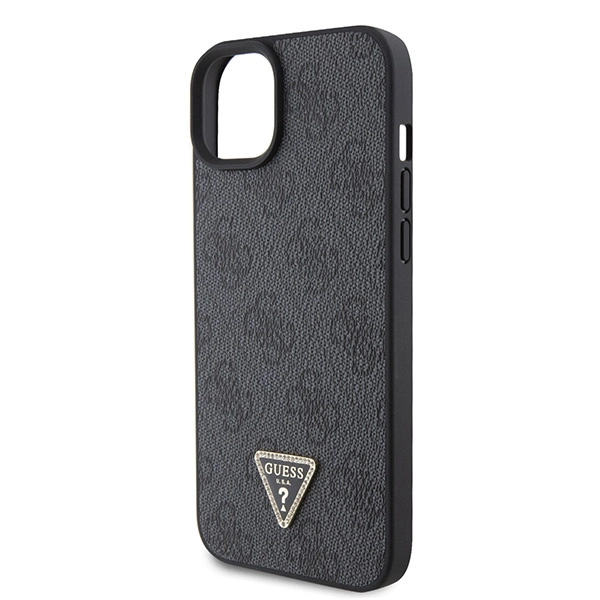 Guess GUHCP15MP4TDSCPK iPhone 15 Plus 6.7" black/black hardcase Crossbody 4G Metal Logoeng