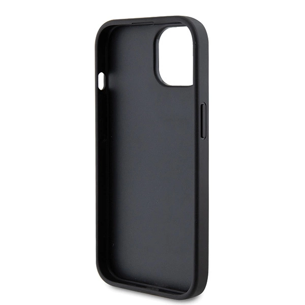 Guess GUHCP15MPS4DGPK iPhone 15 Plus 6.7" black/black hardcase Strass Metal Logoeng