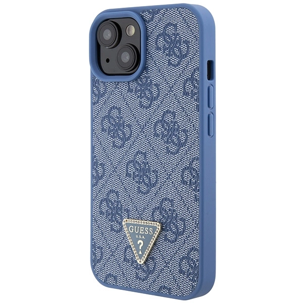 Guess GUHCP15SP4TDSCPB iPhone 15 6.1" blue/blue hardcase Crossbody 4G Metal Logoeng