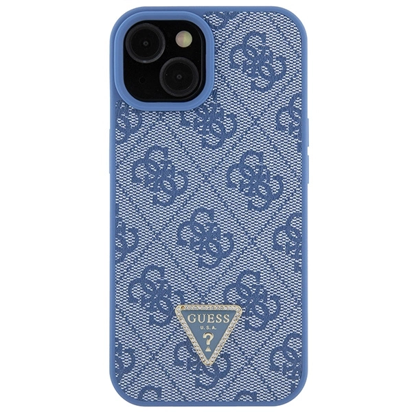 Guess GUHCP15SP4TDSCPB iPhone 15 6.1" blue/blue hardcase Crossbody 4G Metal Logoeng