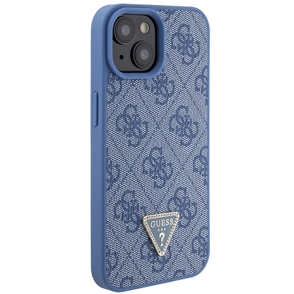 Guess GUHCP15SP4TDSCPB iPhone 15 6.1" blue/blue hardcase Crossbody 4G Metal Logoeng