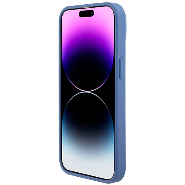 Guess GUHCP15SP4TDSCPB iPhone 15 6.1" blue/blue hardcase Crossbody 4G Metal Logoeng
