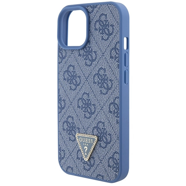 Guess GUHCP15SP4TDSCPB iPhone 15 6.1" blue/blue hardcase Crossbody 4G Metal Logoeng