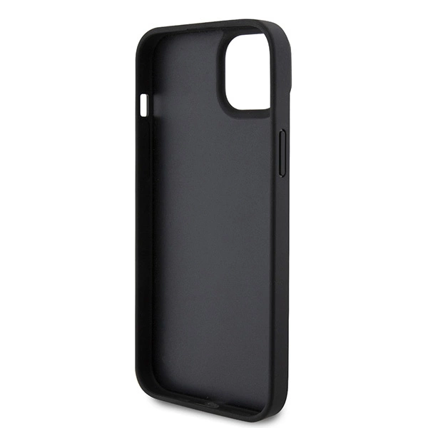 Guess GUHCP15SP4TDSCPK iPhone 15 6.1" black/black hardcase Crossbody 4G Metal Logoeng