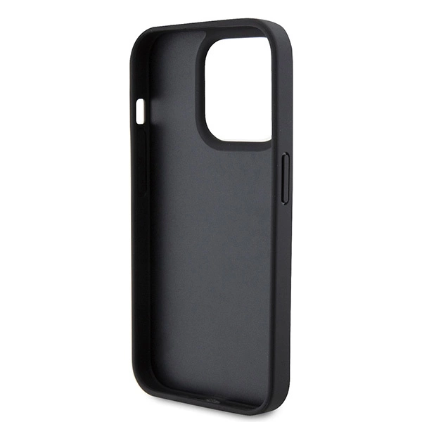 Guess GUHCP15XP4TDSCPK iPhone 15 Pro Max 6.7" black/black hardcase Crossbody 4G Metal Logoeng