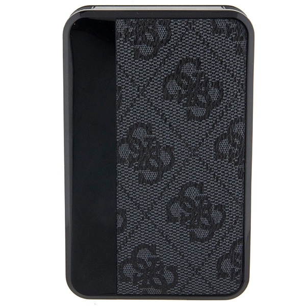 Guess Powerbank 18W GUPB10DP4GEGK 10000mAh black/black 4G Leather Metal Logoeng