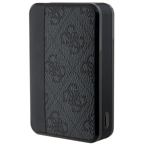 Guess Powerbank 18W GUPB10DP4GEGK 10000mAh black/black 4G Leather Metal Logoeng